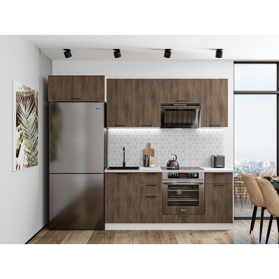Флэт-01, цвет: Brown Casella Oak 2S
