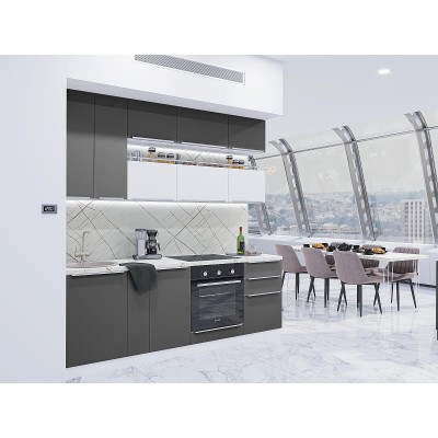 Фьюжн-01, цвет: Stormy Silk/Silky White