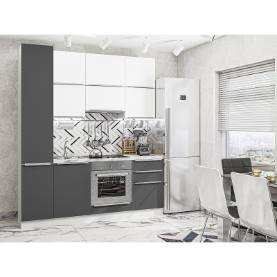 Фьюжн-06, цвет: Silky White/Stormy Silk