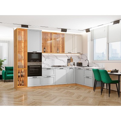 Нео-04 Cream Silk/Grey Silk