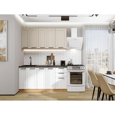 Нео-01 Cream Silk/White Silk