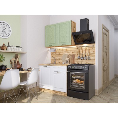 Ницца-05 Дуб оливковый/Белый