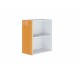 Фасад боковой Валерия-М для верхнего шкафа, цвет: Оранжевый глянец