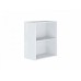 Фасад боковой Валерия-М для верхнего шкафа, цвет: Белый металлик